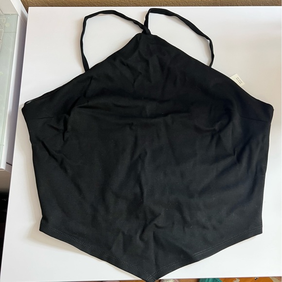 Anthropologie Eri + Ali Swingy Halter Top NWT - Picture 2 of 4